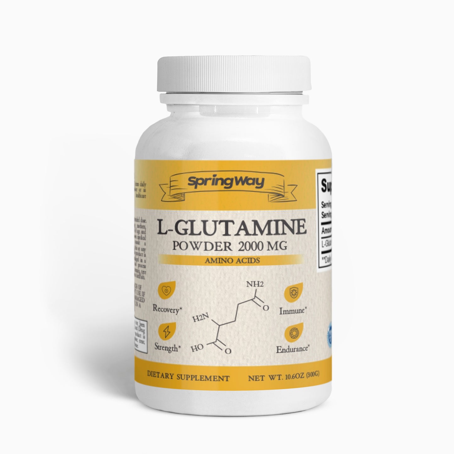 Spring Way L-Glutamine Powder - 300g