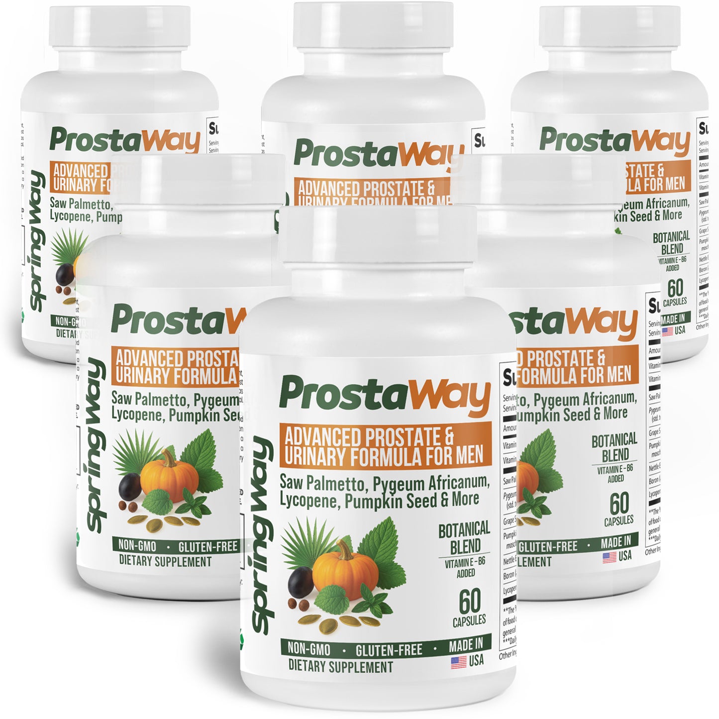 ProstaWay by SpringWay – Natural Prostate & Urinary Flow Support for Men 40
