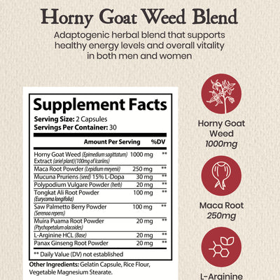 Horny Goat Weed Blend