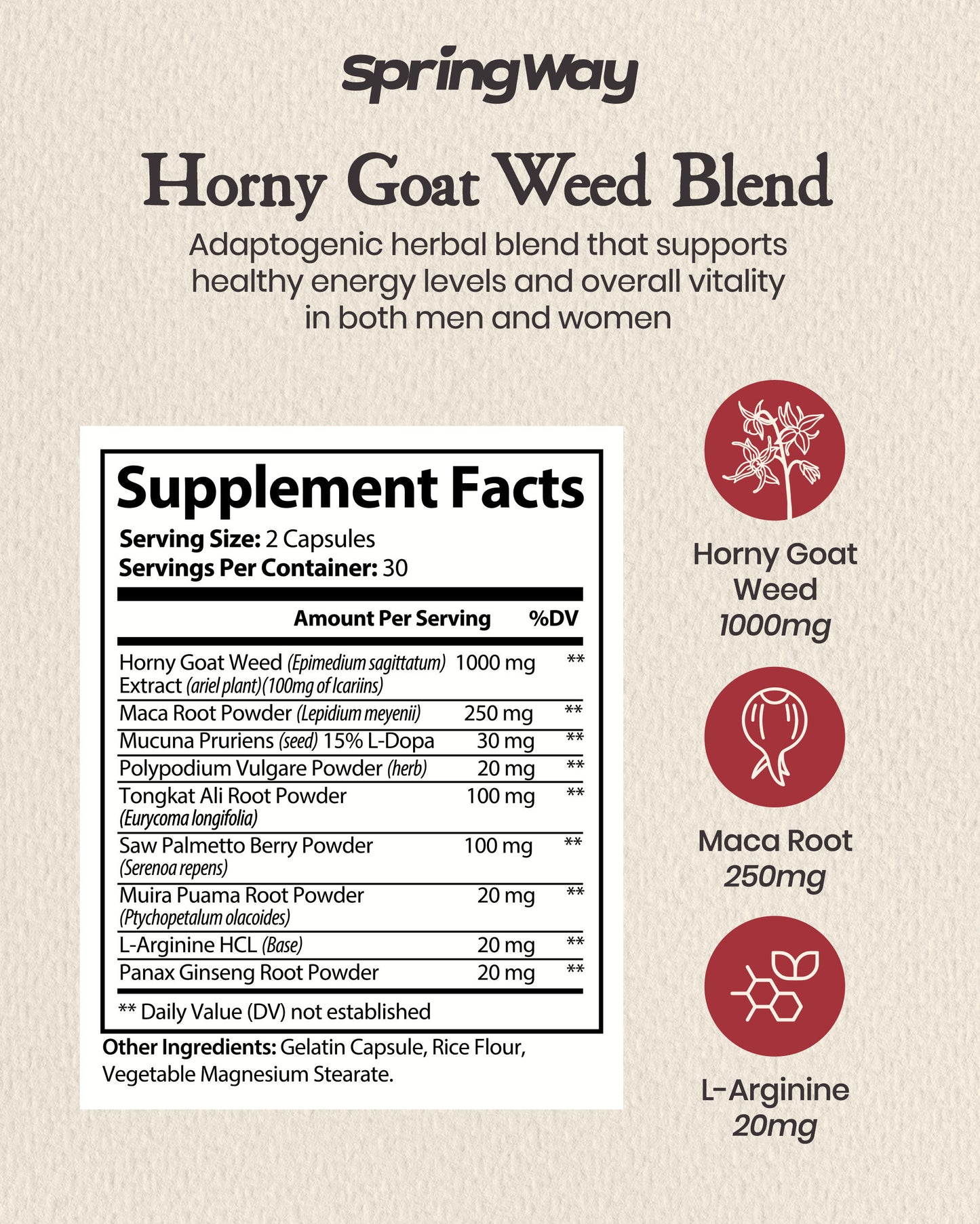 Horny Goat Weed Blend