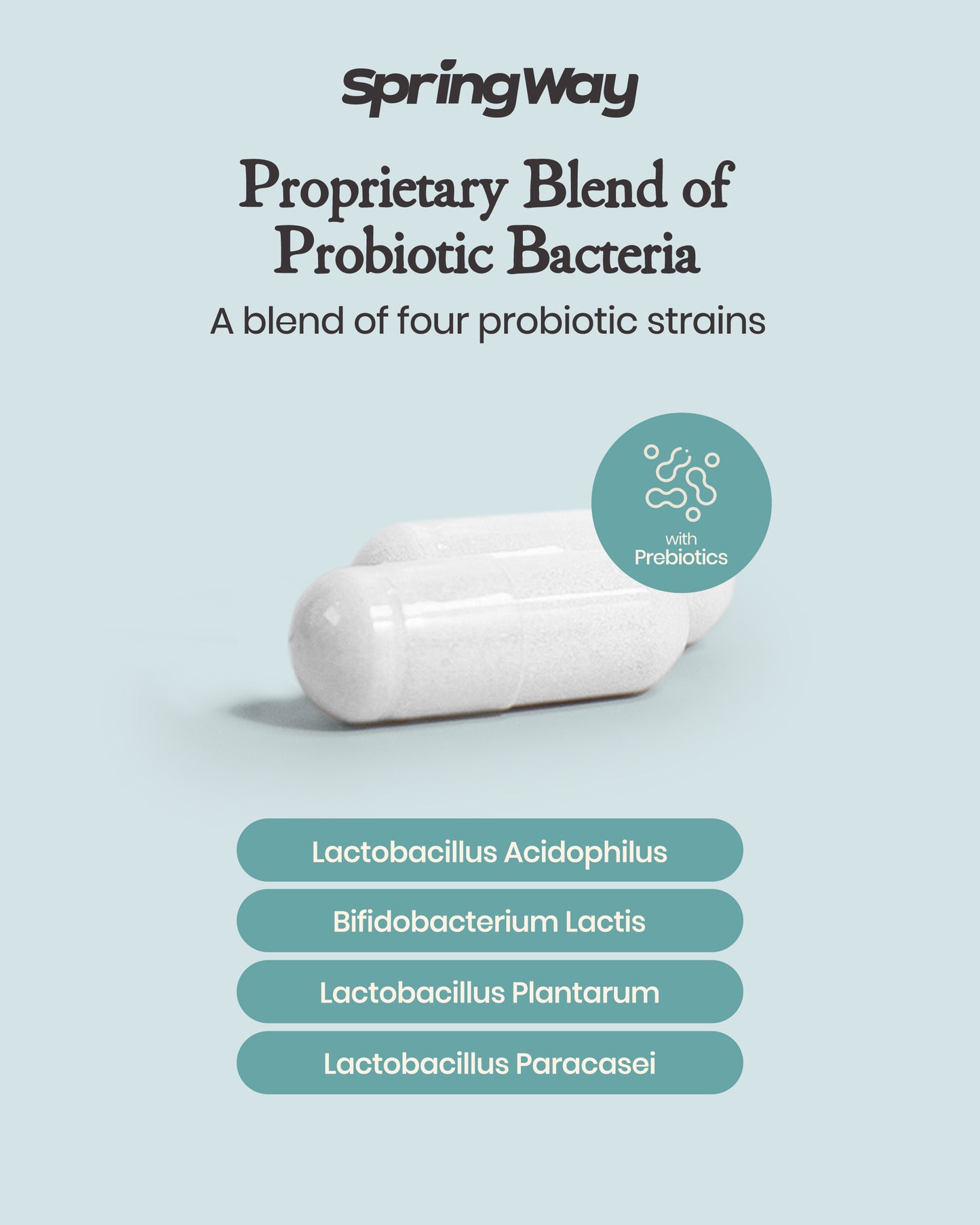 Probiotic 40 Billion with Prebiotics