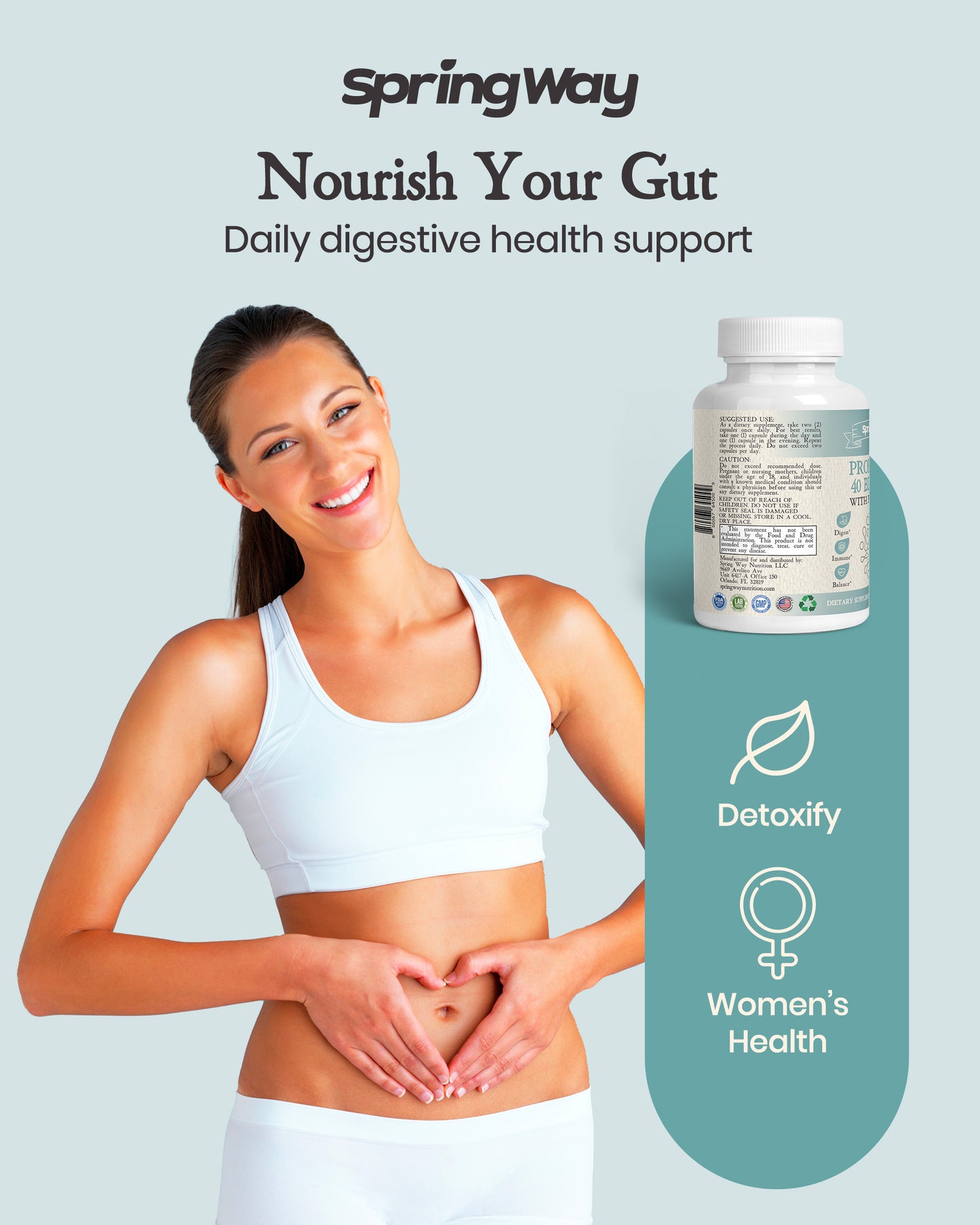 Probiotic 40 Billion with Prebiotics