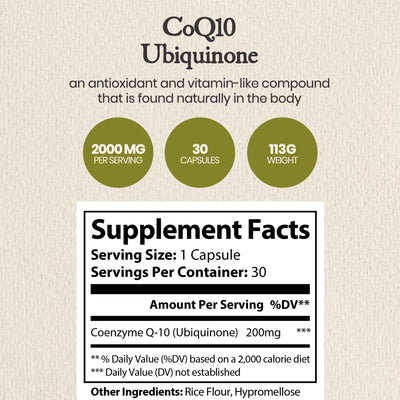 CoQ10 Ubiquinone