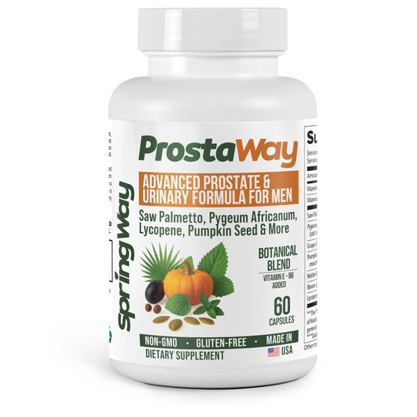 gut health and prostate wellness - ProstaWay by SpringWay