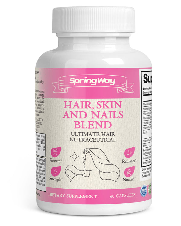 hair skin and nails support supplement by Spring Way Nutrition