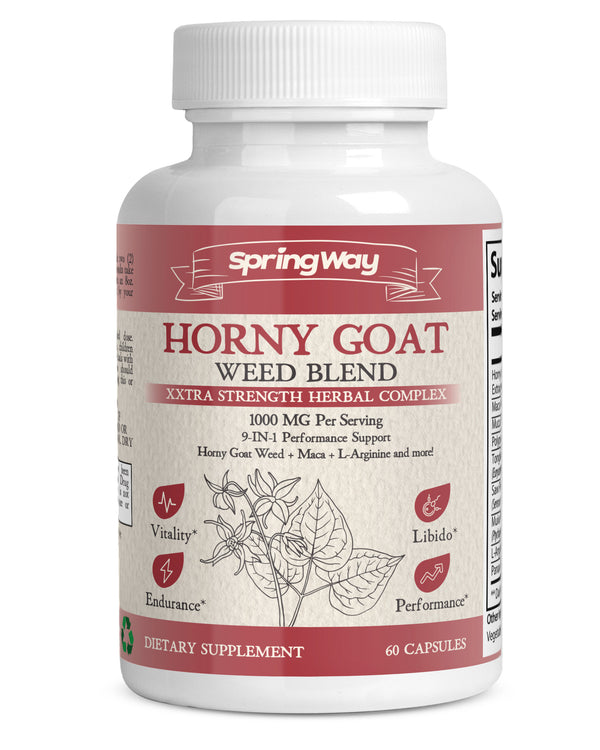 Spring Way Horny Goat Weed Blend - natural support for male vitality